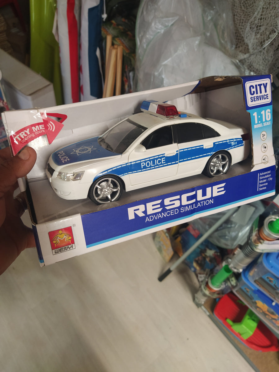 VOITURE POLICE SONORE ET LUMINEUSE – D-STOCK DEPOT