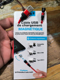 CABLE USB DE CHARGEMENT MAGNÉTIQUE