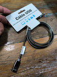 CABLE USB LIGHTNING MÉTAL