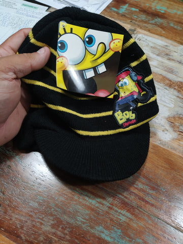 BONNET CASQUETTE BOB L'EPONGE