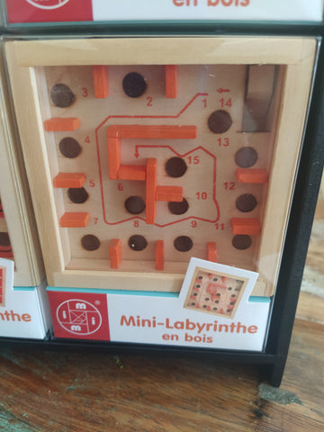 MINI LABYRINTHE BOIS